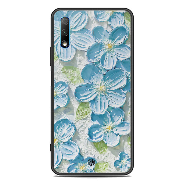 Floral Series Soft Phone Case - Premium Glass Case - Design 12 - Honor 9x