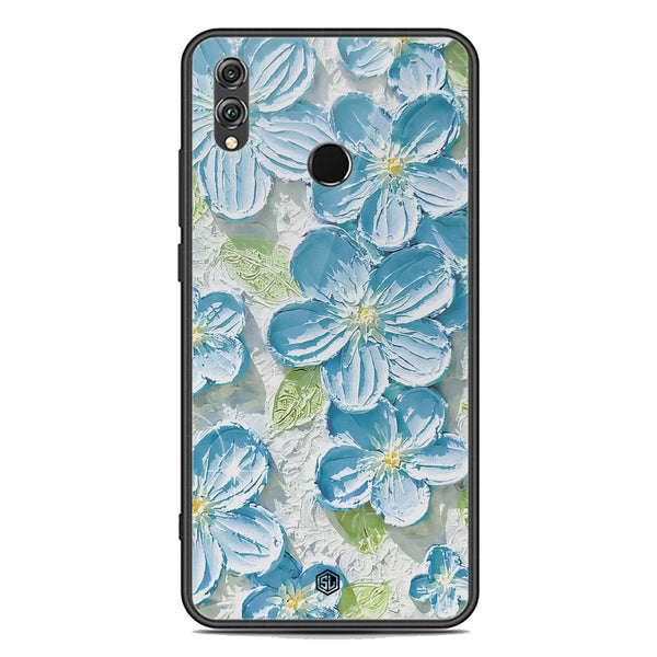 Floral Series Soft Phone Case - Premium Glass Case - Design 12 - Huawei Honor 8X