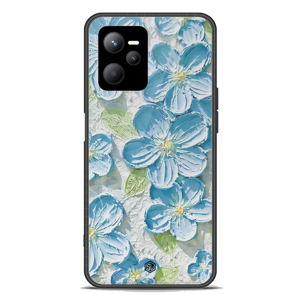 Floral Series Soft Phone Case - Premium Glass Case - Design 12 - Realme Q5