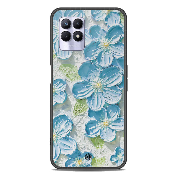 Floral Series Soft Phone Case - Premium Glass Case - Design 12 - Realme Narzo 50 4G