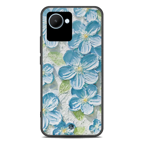 Floral Series Soft Phone Case - Premium Glass Case - Design 12 - Realme C30