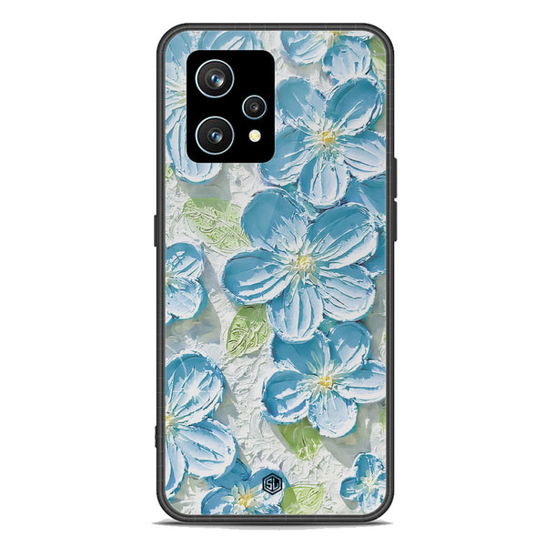 Floral Series Soft Phone Case - Premium Glass Case - Design 12 - Realme 9 4G