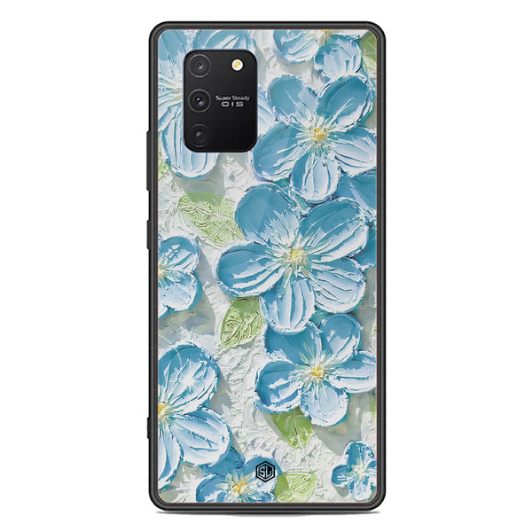 Floral Series Soft Phone Case - Premium Glass Case - Design 12 - Samsung Galaxy M80s