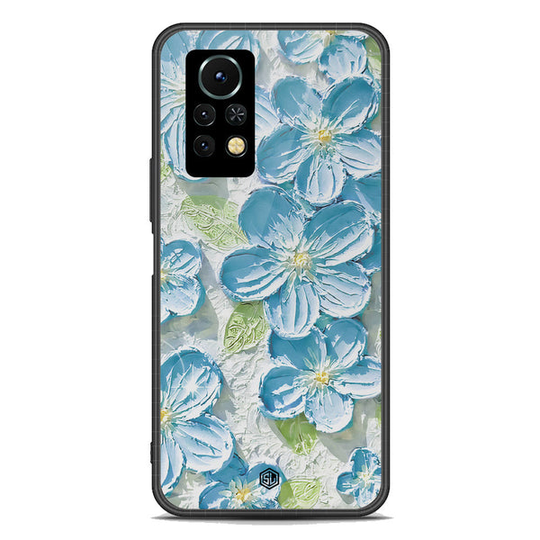 Floral Series Soft Phone Case - Premium Glass Case - Design 12 - Infinix Note 11s