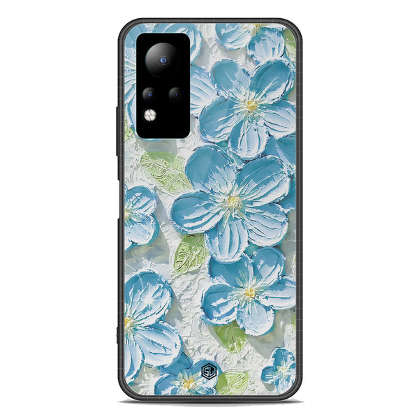 Floral Series Soft Phone Case - Premium Glass Case - Design 12 - Infinix Note 11