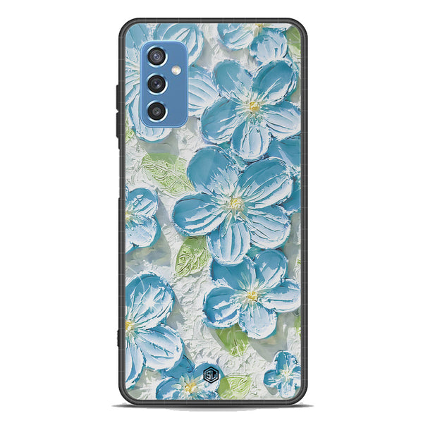 Floral Series Soft Phone Case - Premium Glass Case - Design 12 - Samsung Galaxy M52 5G