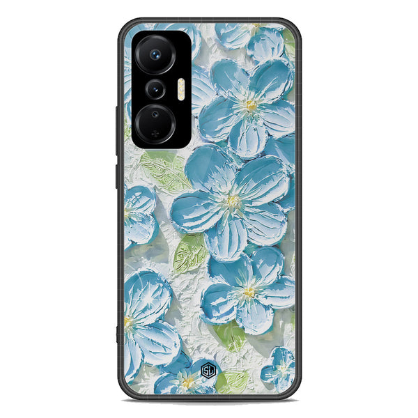 Floral Series Soft Phone Case - Premium Glass Case - Design 12 - Infinix Hot 20S