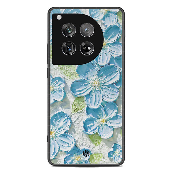 Floral Series Soft Phone Case - Premium Glass Case - Design 12 - OnePlus 12
