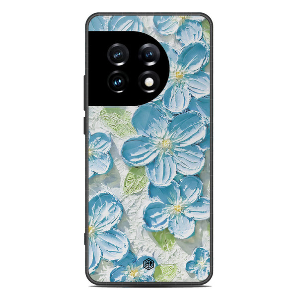 Floral Series Soft Phone Case - Premium Glass Case - Design 12 - OnePlus Ace 2 Pro