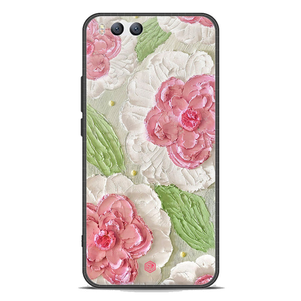 Floral Series Soft Phone Case - Premium Glass Case - Design 13 - Xiaomi Mi 6