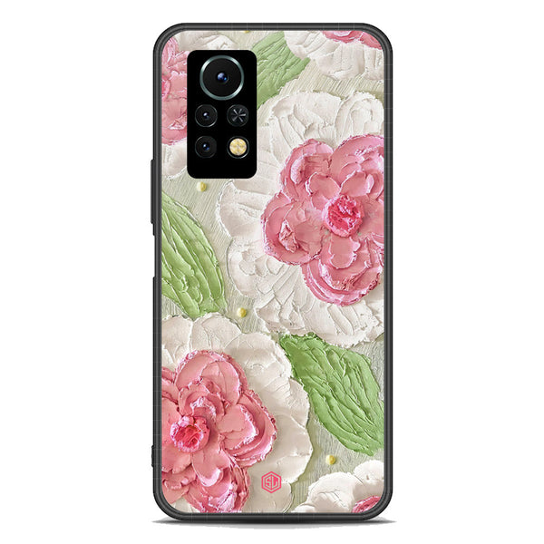 Floral Series Soft Phone Case - Premium Glass Case - Design 13 - Infinix Note 11 Pro