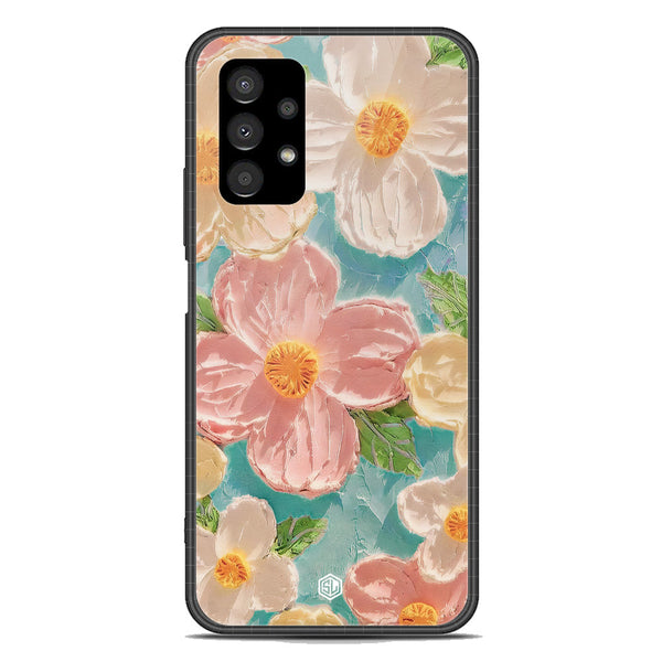 Floral Series Soft Phone Case - Premium Glass Case - Design 16 - Samsung Galaxy A13