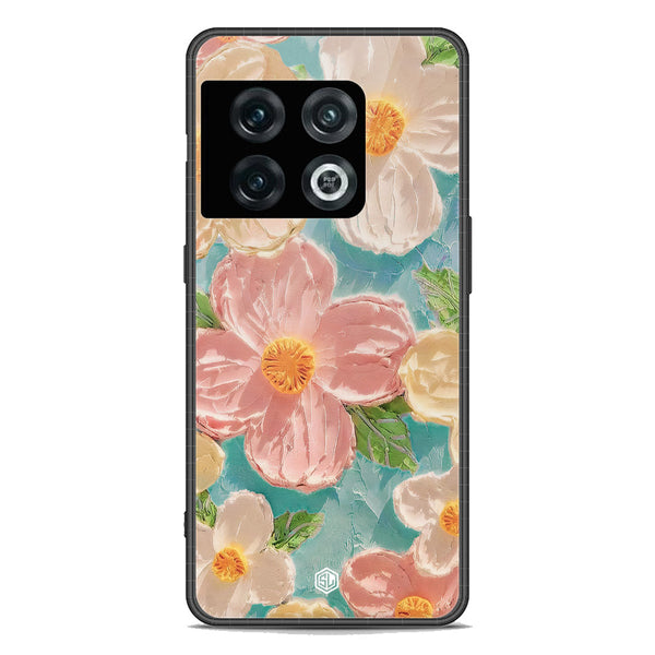 Floral Series Soft Phone Case - Premium Glass Case - Design 16 - OnePlus 10 Pro
