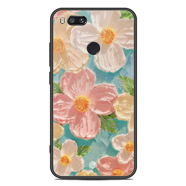 Floral Series Soft Phone Case - Premium Glass Case - Design 16 - Xiaomi Mi A1 / Mi 5X