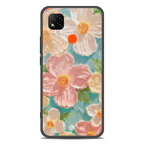 Floral Series Soft Phone Case - Premium Glass Case - Design 16 - Xiaomi Redmi 10A