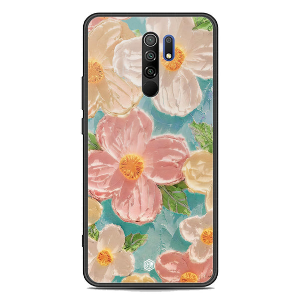 Floral Series Soft Phone Case - Premium Glass Case - Design 16 - Xiaomi Poco M2