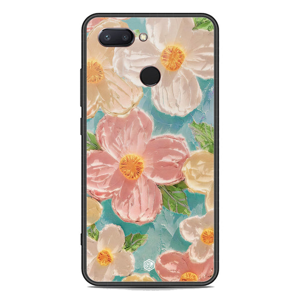 Floral Series Soft Phone Case - Premium Glass Case - Design 16 - Xiaomi Mi 8 Lite