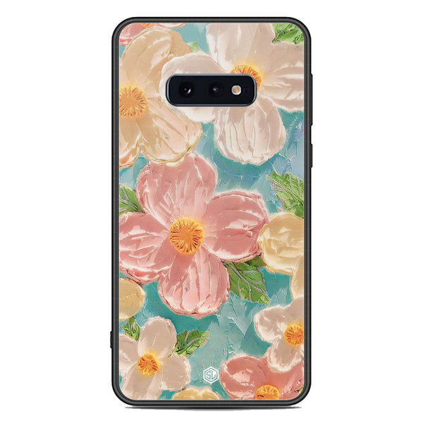 Floral Series Soft Phone Case - Premium Glass Case - Design 16 - Samsung Galaxy S10e