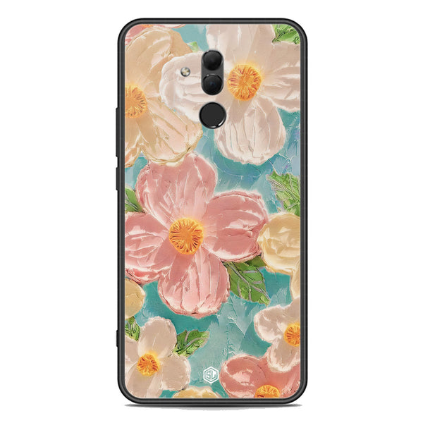 Floral Series Soft Phone Case - Premium Glass Case - Design 16 - Huawei Mate 20 Lite