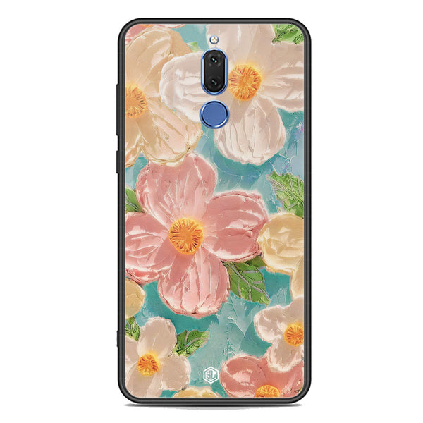 Floral Series Soft Phone Case - Premium Glass Case - Design 16 - Huawei Mate 10 Lite