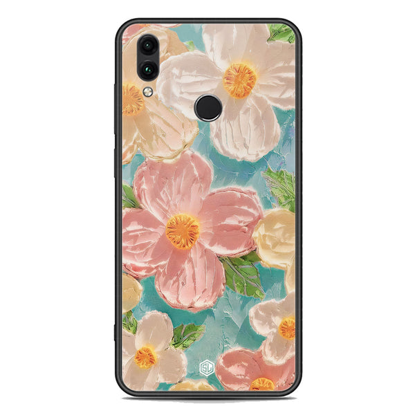 Floral Series Soft Phone Case - Premium Glass Case - Design 16 - Huawei Honor 10 Lite