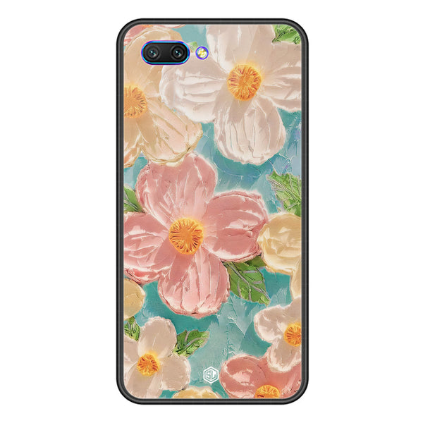 Floral Series Soft Phone Case - Premium Glass Case - Design 16 - Huawei Honor 10