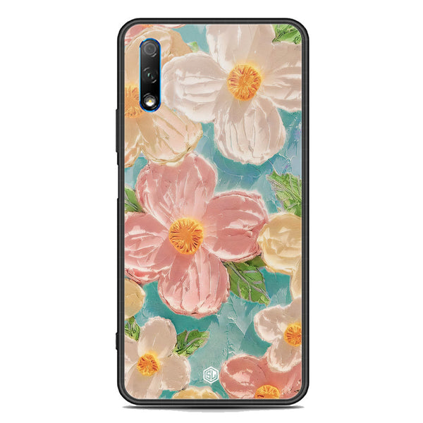 Floral Series Soft Phone Case - Premium Glass Case - Design 16 - Honor 9x