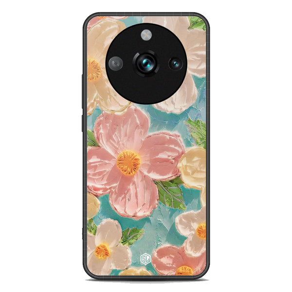 Floral Series Soft Phone Case - Premium Glass Case - Design 16 - Realme 11 Pro Plus