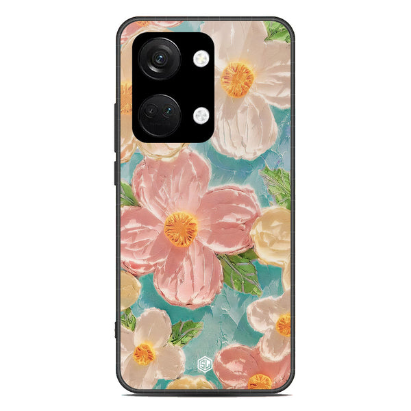 Floral Series Soft Phone Case - Premium Glass Case - Design 16 - OnePlus Nord 3