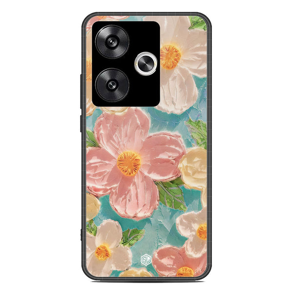 Floral Series Soft Phone Case - Premium Glass Case - Design 16 - Xiaomi Poco F6