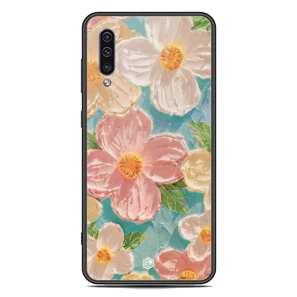 Floral Series Soft Phone Case - Premium Glass Case - Design 16 - Samsung Galaxy A30s