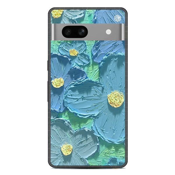 Floral Series Soft Phone Case - Metal Case - Design 1 - Google Pixel 7 Pro