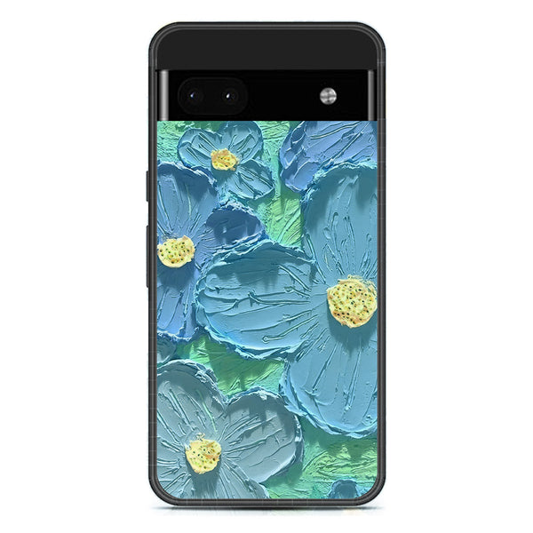 Floral Series Soft Phone Case - Metal Case - Design 1 - Google Pixel 7a