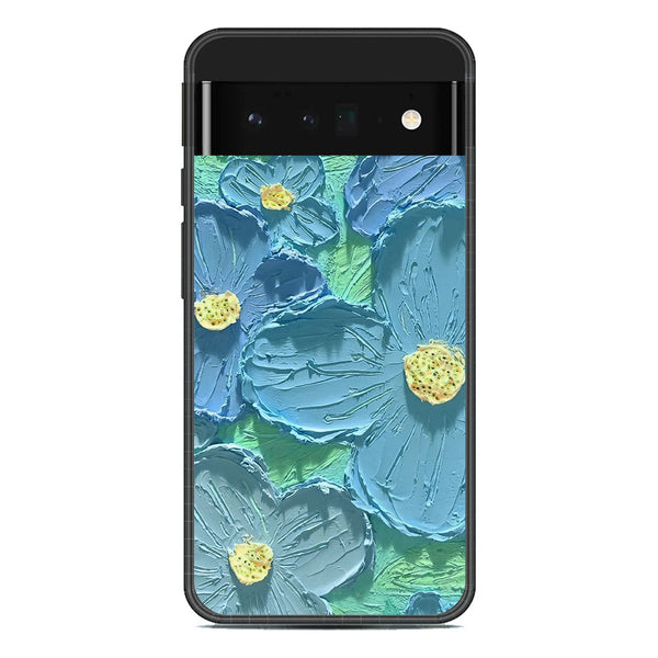 Floral Series Soft Phone Case - Metal Case - Design 1 - Google Pixel 7