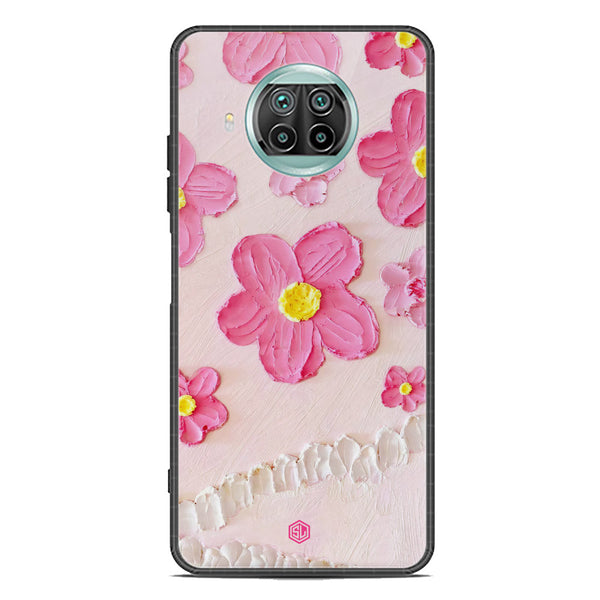 Floral Series Soft Phone Case - Premium Glass Case - Design 2 - Xiaomi Mi 10T Lite