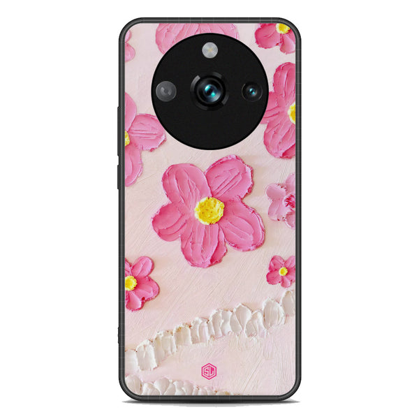 Floral Series Soft Phone Case - Premium Glass Case - Design 2 - Realme 11 Pro Plus