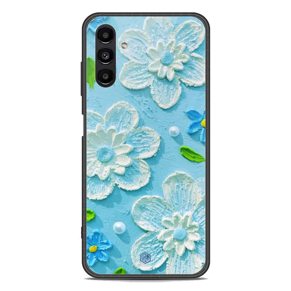 Floral Series Soft Phone Case - Premium Glass Case - Design 3 - Samsung Galaxy A13 5G