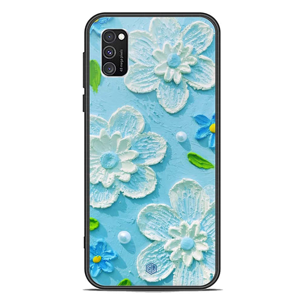 Floral Series Soft Phone Case - Premium Glass Case - Design 3 - Samsung Galaxy A02s