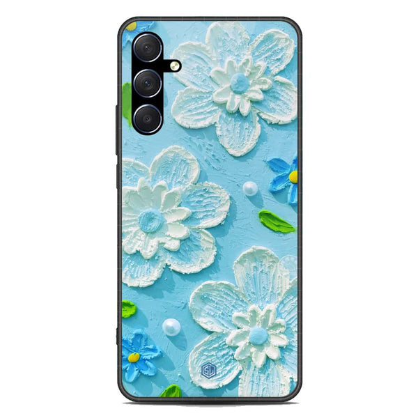 Floral Series Soft Phone Case - Premium Glass Case - Design 3 - Samsung Galaxy M53