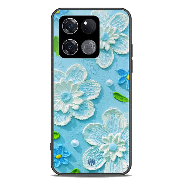 Floral Series Soft Phone Case - Premium Glass Case - Design 3 - OnePlus Ace Racing
