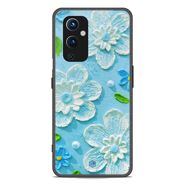 Floral Series Soft Phone Case - Premium Glass Case - Design 3 - OnePlus 9