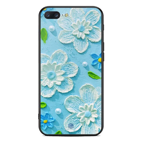 Floral Series Soft Phone Case - Premium Glass Case - Design 3 - OnePlus 5