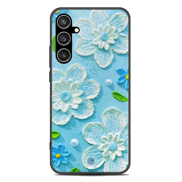 Floral Series Soft Phone Case - Premium Glass Case - Design 3 - Samsung Galaxy S23 FE