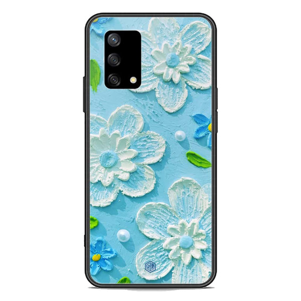 Floral Series Soft Phone Case - Premium Glass Case - Design 3 - Oppo F19