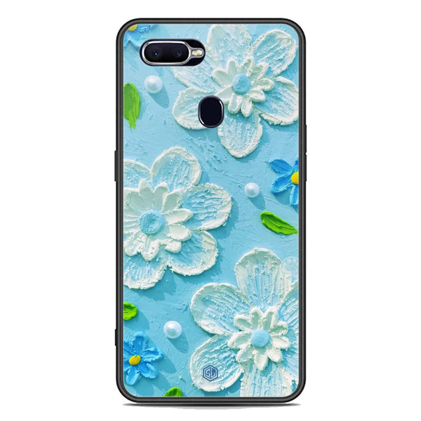 Floral Series Soft Phone Case - Premium Glass Case - Design 3 - Oppo F9 Pro