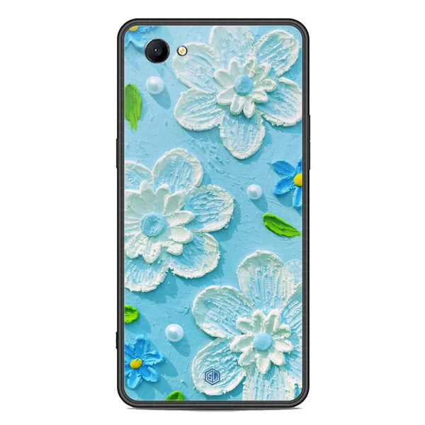 Floral Series Soft Phone Case - Premium Glass Case - Design 3 - Oppo A1