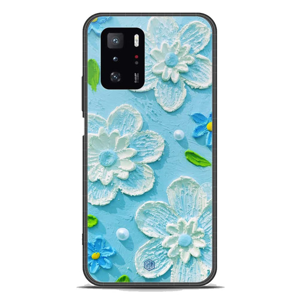 Floral Series Soft Phone Case - Premium Glass Case - Design 3 - Xiaomi Redmi Note 10 Pro 5G