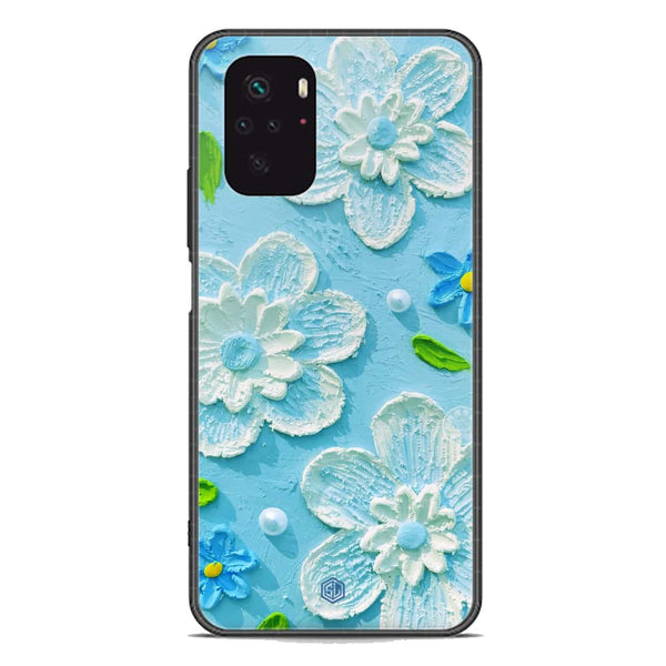 Floral Series Soft Phone Case - Premium Glass Case - Design 3 - Xiaomi Redmi Note 10S
