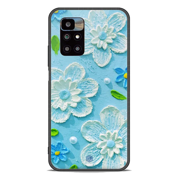 Floral Series Soft Phone Case - Premium Glass Case - Design 3 - Xiaomi Redmi 10