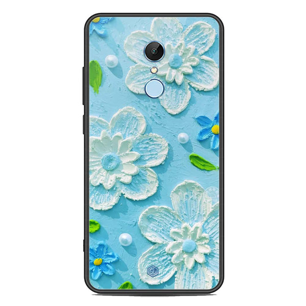 Floral Series Soft Phone Case - Premium Glass Case - Design 3 - Xiaomi Redmi 5